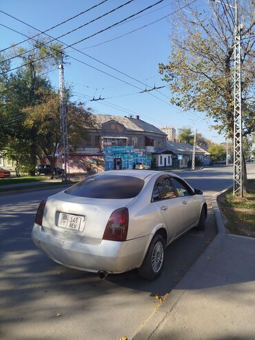 Nissan: Nissan Primera: 2001 г., 2 л, Вариатор, Газ, Седан