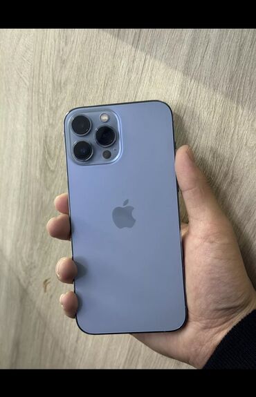 lalafo iphone 13: IPhone 13 Pro Max, Б/у, 256 ГБ, Blue Titanium, 85 %