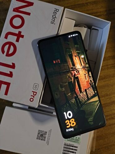 Redmi: Redmi, Redmi Note 11E Pro, Новый, 128 ГБ, цвет - Черный, 2 SIM