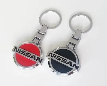 honda: Metalni privezak Nissan - obostrani. Auto privesci kao sa slike. ✨ — 1