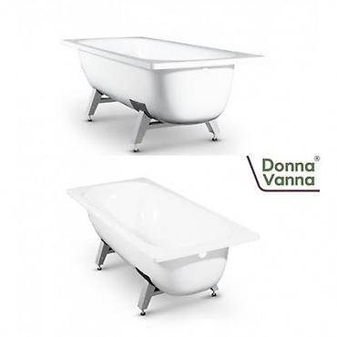 donna: Прямоугольная стальная ванна Donna Vanna - Материал: сталь с эмалевым — 1