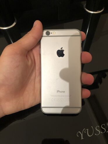 ayfon 14 ucuz: IPhone 6, 64 GB, Gümüşü, Barmaq izi