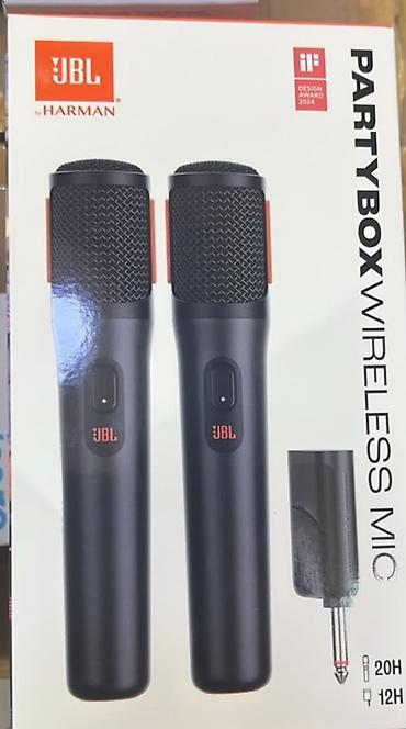 Yeni Simsiz (Bluetooth) Mikrofon JBL, Ünvandan götürmə, Ödənişli çatdırılma, Rayonlara çatdırılma