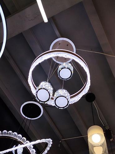 лед освещение: Подвесной светильник/люстра с LED-подсветкой - Дизайн: два — 2