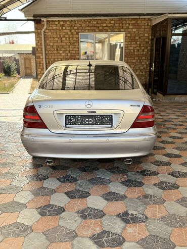 передвижные дома: Mercedes-Benz S-Class: 2000 г., 4.3 л, Автомат, Бензин, Седан