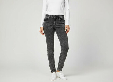 rajstopy z dziurami: Denim, Jeans for women, size L