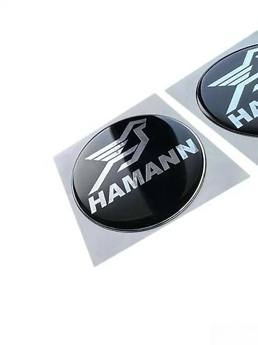 motor: Bmw hamann stikeri za haubu i gepek crno hrom - 1741 📌 opis — 2