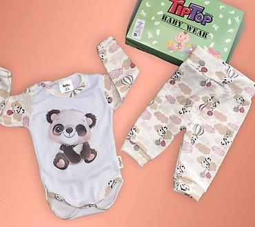 Kompleti: TipTop bebi set za novorođenče – 3 dela Veličine su različite Sadržaj — 30