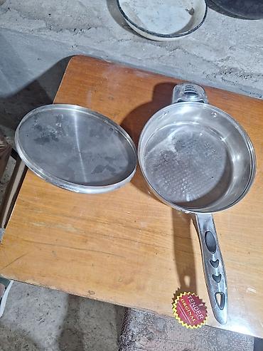 zepter germany: Tava, rəng - Gümüşü, Paslanmayan polad, 20 sm, Almaniya — 2