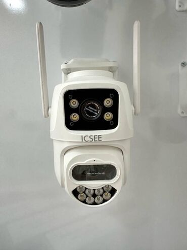 arxa goruntu kameralari: ✅ İCSEE 2 Lensli 6MP yüksək keyfiyyətli SMART(WIFI) kamera ✅ Kamera