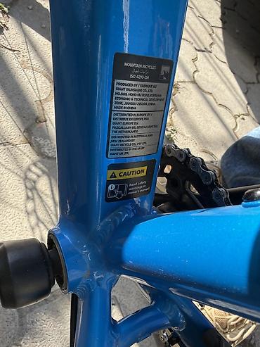 maxxis: Горный велосипед, Giant, Рама L (172 - 185 см), Алюминий, Б/у — 2