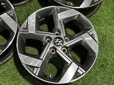 aeolus e70: Литые Диски R 17 Hyundai, Комплект, отверстий - 5, Б/у — 4