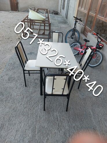 Bağ, çöl masa və oturacaq dəstləri: Yeni, Dördbucaq masa, 8 stul, Açılmayan, Stullar ilə, Metal, Azərbaycan -da lalafo.az — 13 Bağ, çöl masa və oturacaq dəstləri: Yeni, Dördbucaq masa, 8 stul, Açılmayan, Stullar ilə, Metal, Azərbaycan — 13