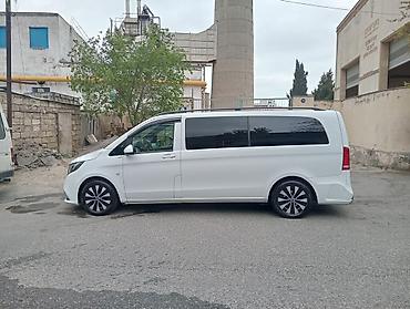 mercedesbenz e230: Mercedes-Benz V-Class (ağ rəng, Vito/V-Class kuzovu) - Lüks miniven — 6