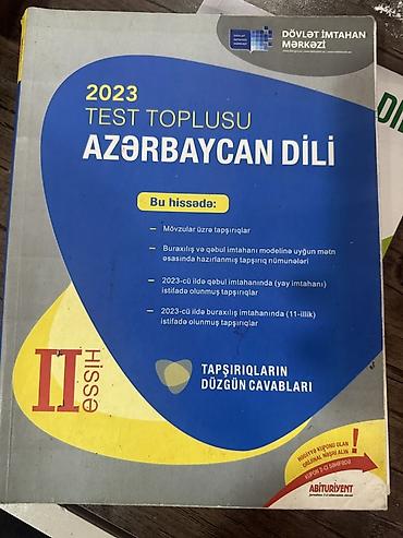 Kitablar və jurnallar: DİM hazırlıq və məktəb proqramı üzrə müxtəlif fənn kitabları və test — 10