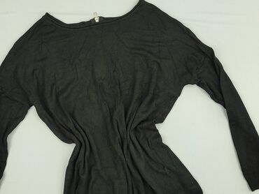 czarne bluzki z krótkim rękawem allegro: Women's blouse, Atmosphere, Size S (EU 36)