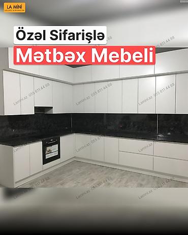Ev və bağ: Özəl sifarişlə hazırlanmış mətbəx mebeli - Minimalist və lakonik — 1