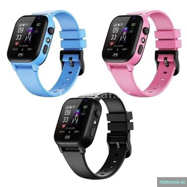 Smart saatlar: Yeni, Smart saat, Sim kart, rəng - Qara — 6