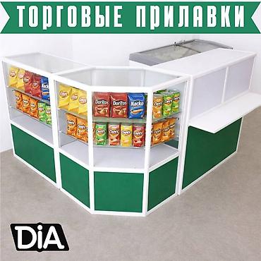 Стеллажи: Прилавок витрина, витрина стеклянная, торговые витрины металлические — 1