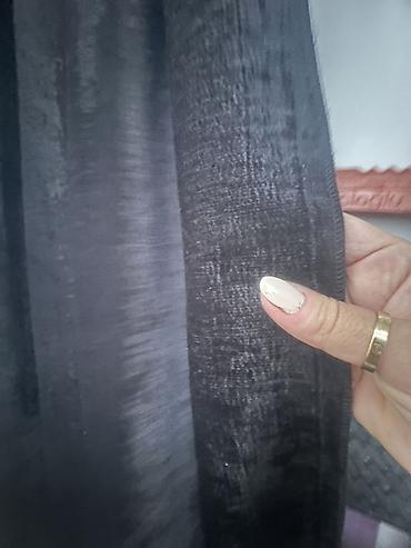 Qara qatı pərdə - Rəng: dərin qara - Material: yumşaq, parıltılı lalafo.az -da — 6 Qara qatı pərdə - Rəng: dərin qara - Material: yumşaq, parıltılı — 6