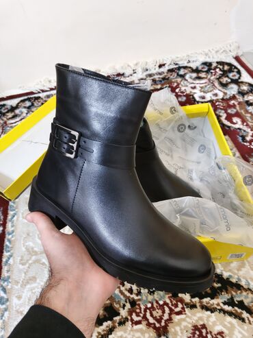 Botinka və botilyonlar: Ölçü: 39, rəng - Qara, Yeni — 5