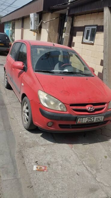 Hyundai: Hyundai Getz: 2005 г., 1.4 л, Механика, Бензин, Хэтчбэк
