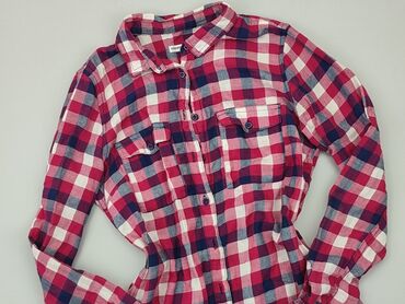 białe dopasowana bluzki z długim rękawem: Shirt, Cropp, XS (EU 34), condition - Good