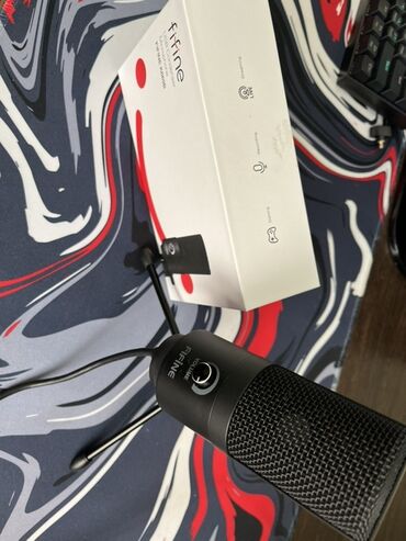 redmi note 5 цена в бишкеке 32gb: USB конденсаторный микрофон FIFINE K669B (черный). В комплекте все что