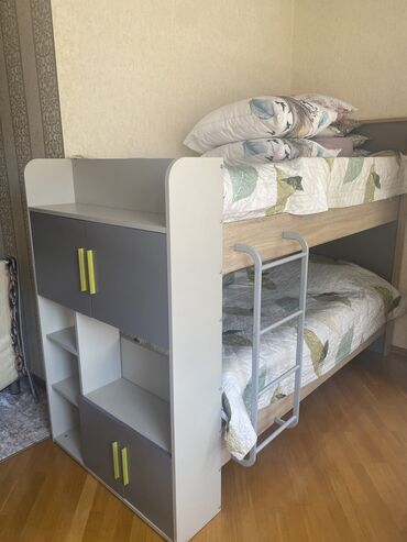 Двуспальная кровать, Шкаф, 2 тумбы, Азербайджан, Б/у