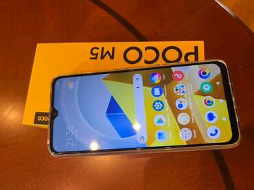 поко f6 pro: Poco M5, 128 ГБ, цвет - Синий, 2 SIM