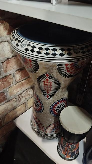 Musiqi alətləri: Plastik gövdəli darbuka (doumbek) – müxtəlif rənglərdə - Korpus — 5