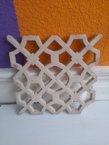 Digər bitirmə materialları: Fasad üçün dekorativ elementlər və hazır detallar - Material: sıxlığı — 91