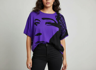 oversize t shirty z nadrukiem: Футболка жіноча, розмір 3XL