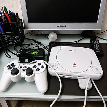 fallout 4: Игровая приставка Sony PS one в коробке + 2 геймпада + три диска ​ — 2