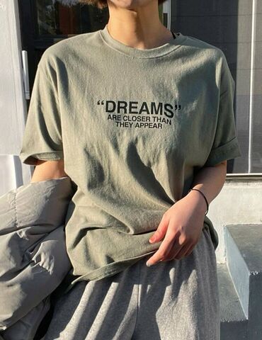 Футболки: Футболки Размер: оверсайз В наличии разные цвета и минималистические — 8