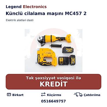 desler: Elan başlığı: Künclü cilalama maşını MC457 2 Künclü cilalama maşını — 1