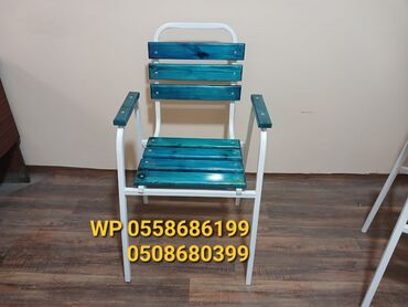 Bağ, çöl oturacaqları: Yeni, Sadə stul, Taxta, Azərbaycan — 11