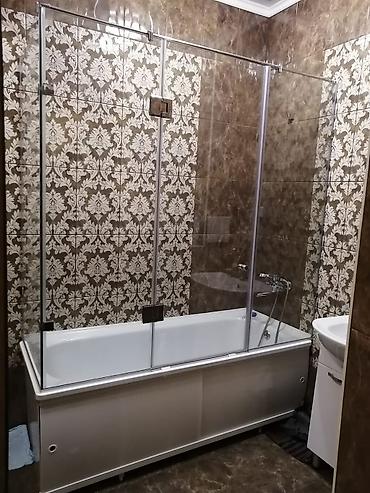 Душевые перегородки и ограждения: Душевые кабины стеклянные перегородки душевые кабины Бишкек 🚿 — 24