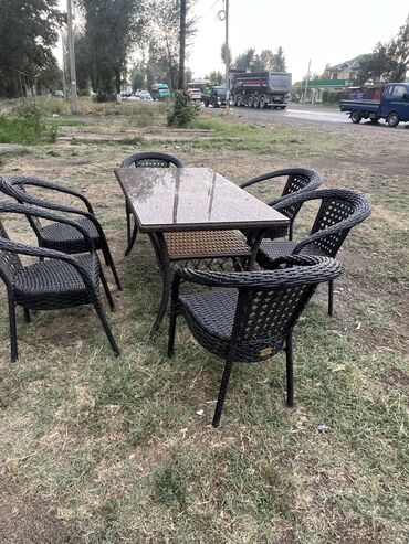 Комплекты садовой мебели: Комплект садовой мебели, Ротанг — 12