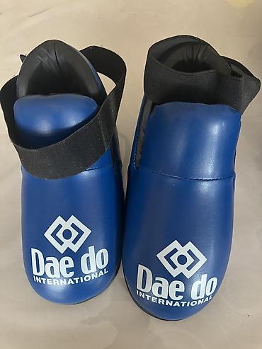 перчатки dae do: Экипировка для единоборств Daedo International (синяя) Состав — 5