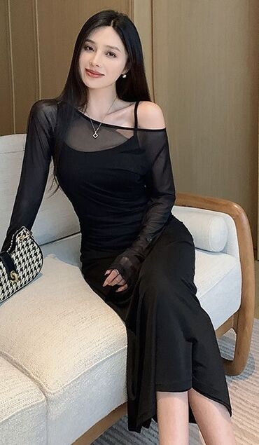 Вечерние платья: Размеры : S M 
Платье двойка можно носить раздельно — 7