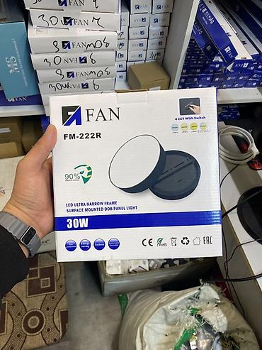 Светодиодный накладной панельный светильник FAN FM‑222R - Мощность