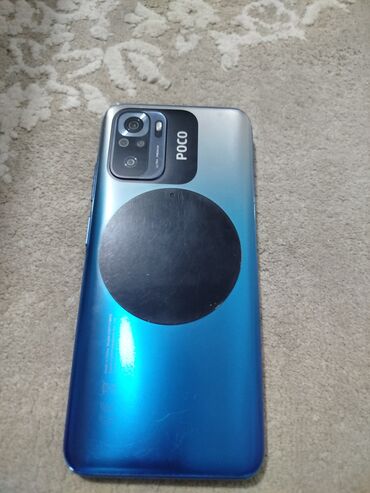 редми нот 13 с: Poco M5s, Колдонулган, 256 ГБ, түсү - Көк, 1 SIM, 2 SIM