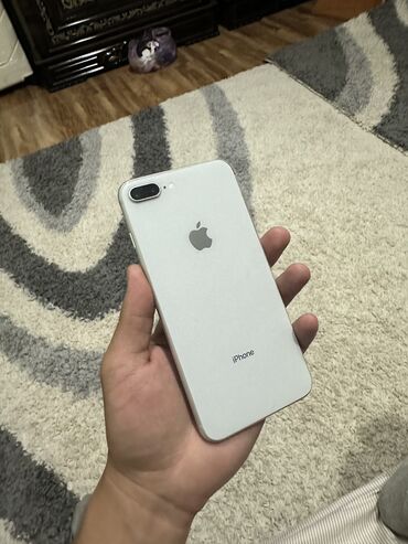китайская копия айфон 13: IPhone 8 Plus, Б/у, 64 ГБ, Белый, Защитное стекло, 100 %