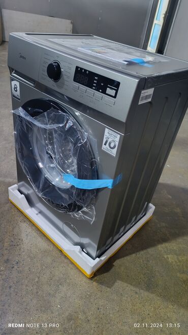 Стиральные машины: Стиральная машина Midea, Новый, Автомат, До 9 кг, Компактная — 8