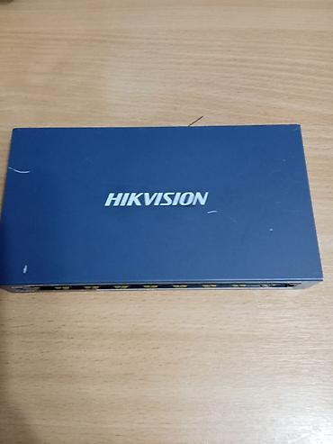 Коммутатор Hikvision Value Series с PoE - 8 PoE-портов RJ-45 для