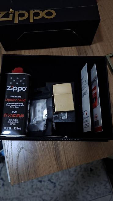 lighter: Зажигалка, Zippo, Бензиновая, Б/у — 2