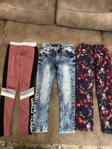 Cinslər və şalvarlar: Cins şalvar, Qız üçün, 5 - 6 yaş — 10