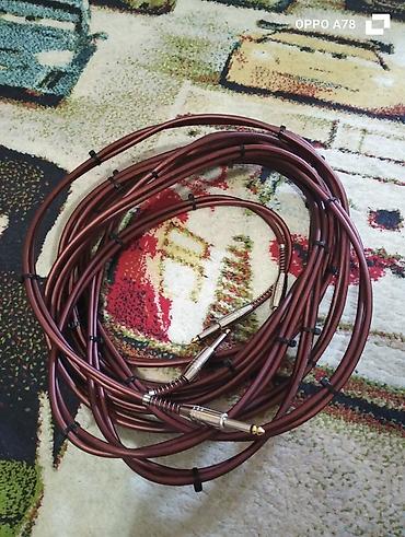 cat 5 kabel: Profesional 6.35 mm (1/4") mono jack–jack instrumental kabellər - — 2