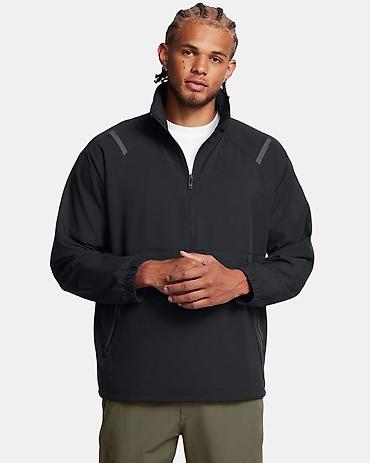 Курткалар: Эркектердин курткасы, L, XL, 2XL, Under Armour, Жаңы, түсү - Кара, Өзү алып кетүү — 1